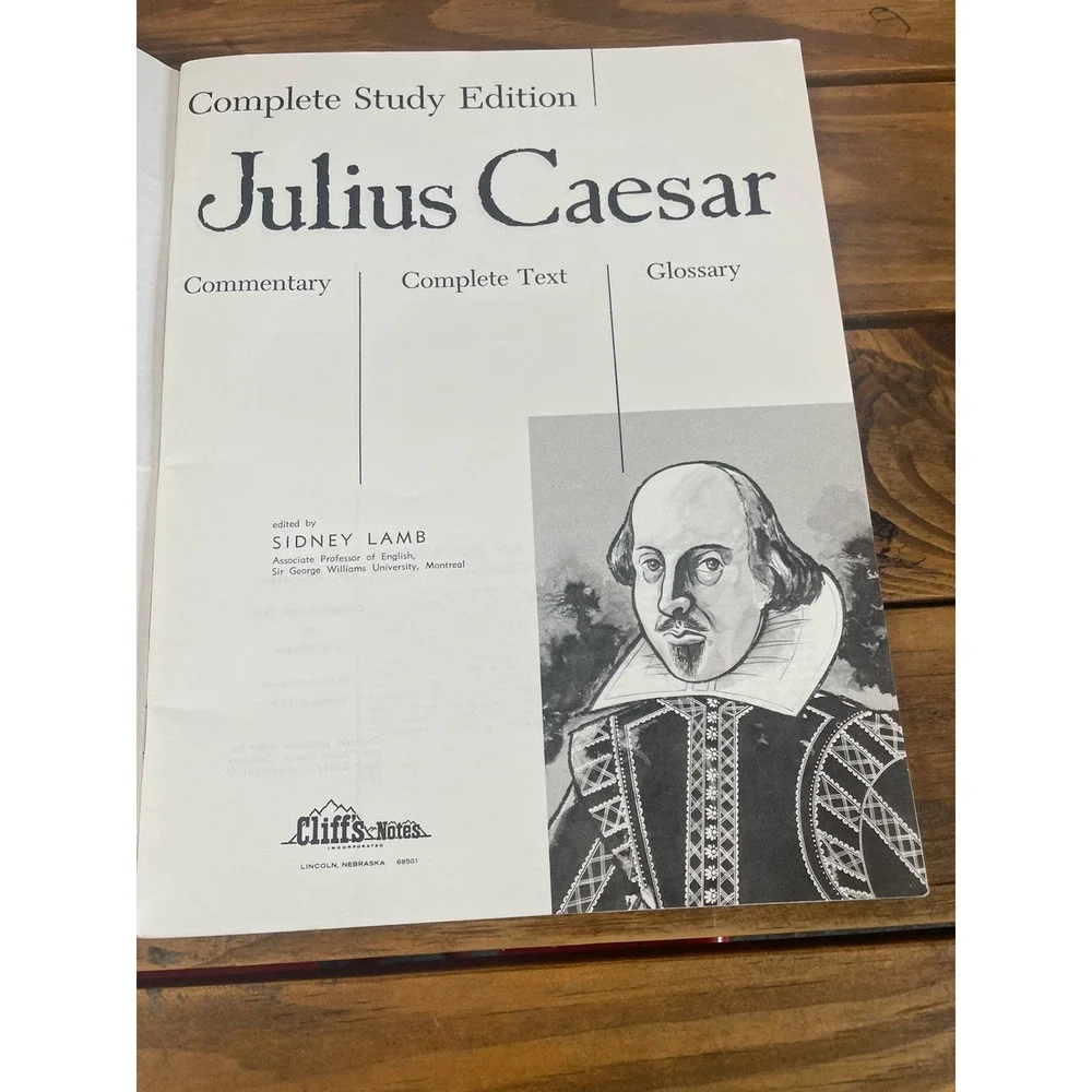 Complete Study Edition Julius Caesar